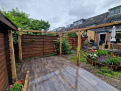 Pergola plaatsen